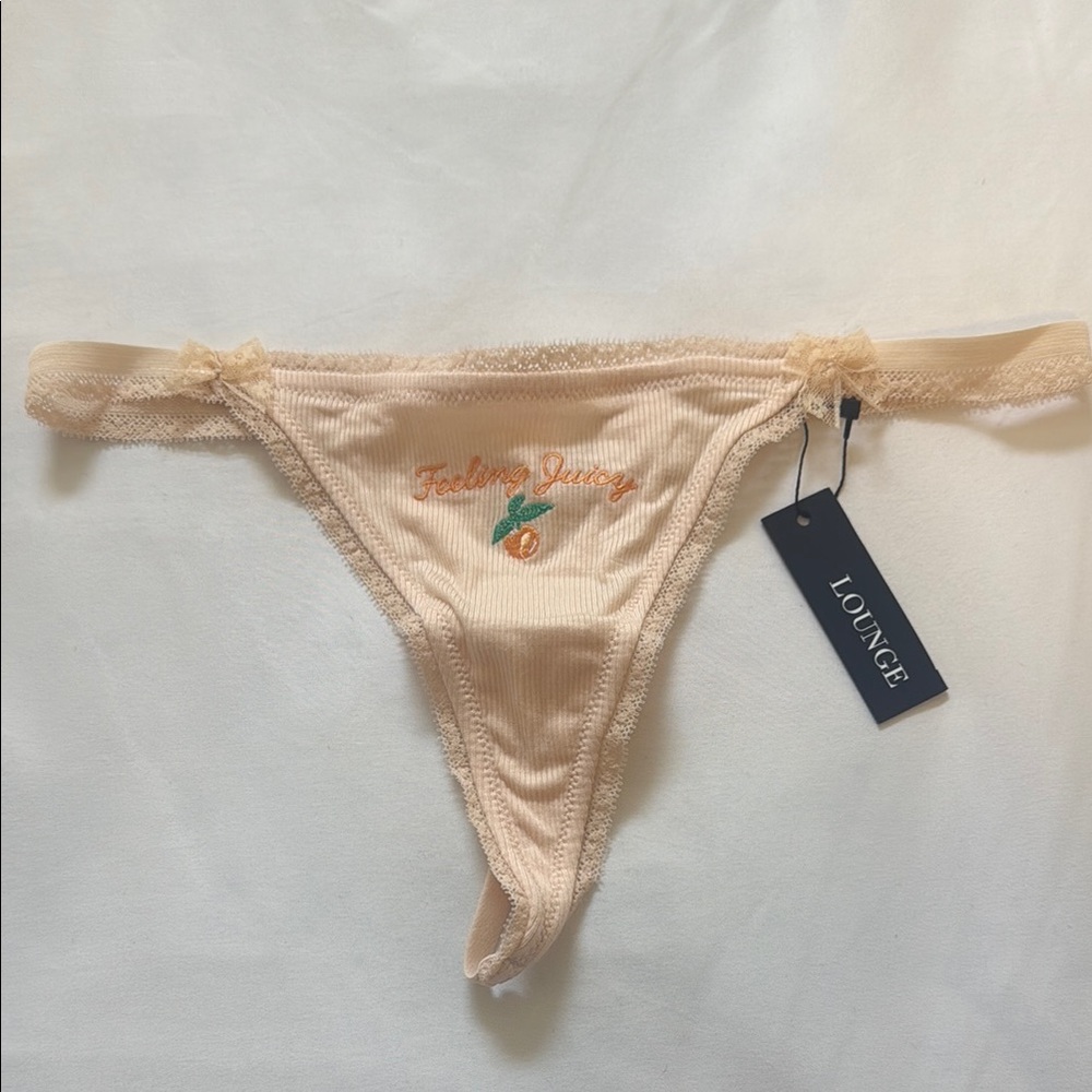 Lounge “Feeling Juicy” Thong (S)